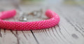 Neon Pink Bracelet