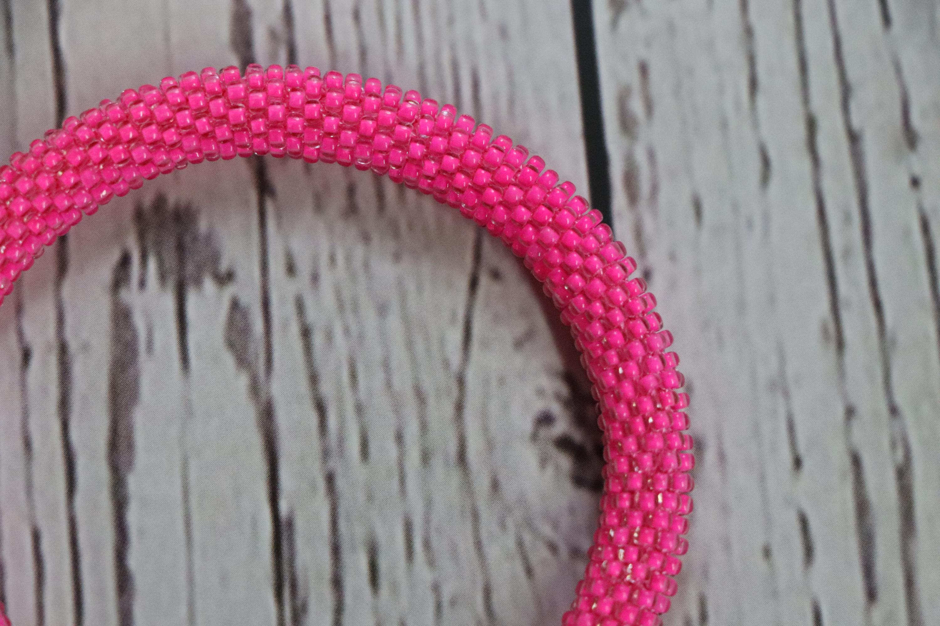 Neon Pink Bracelet