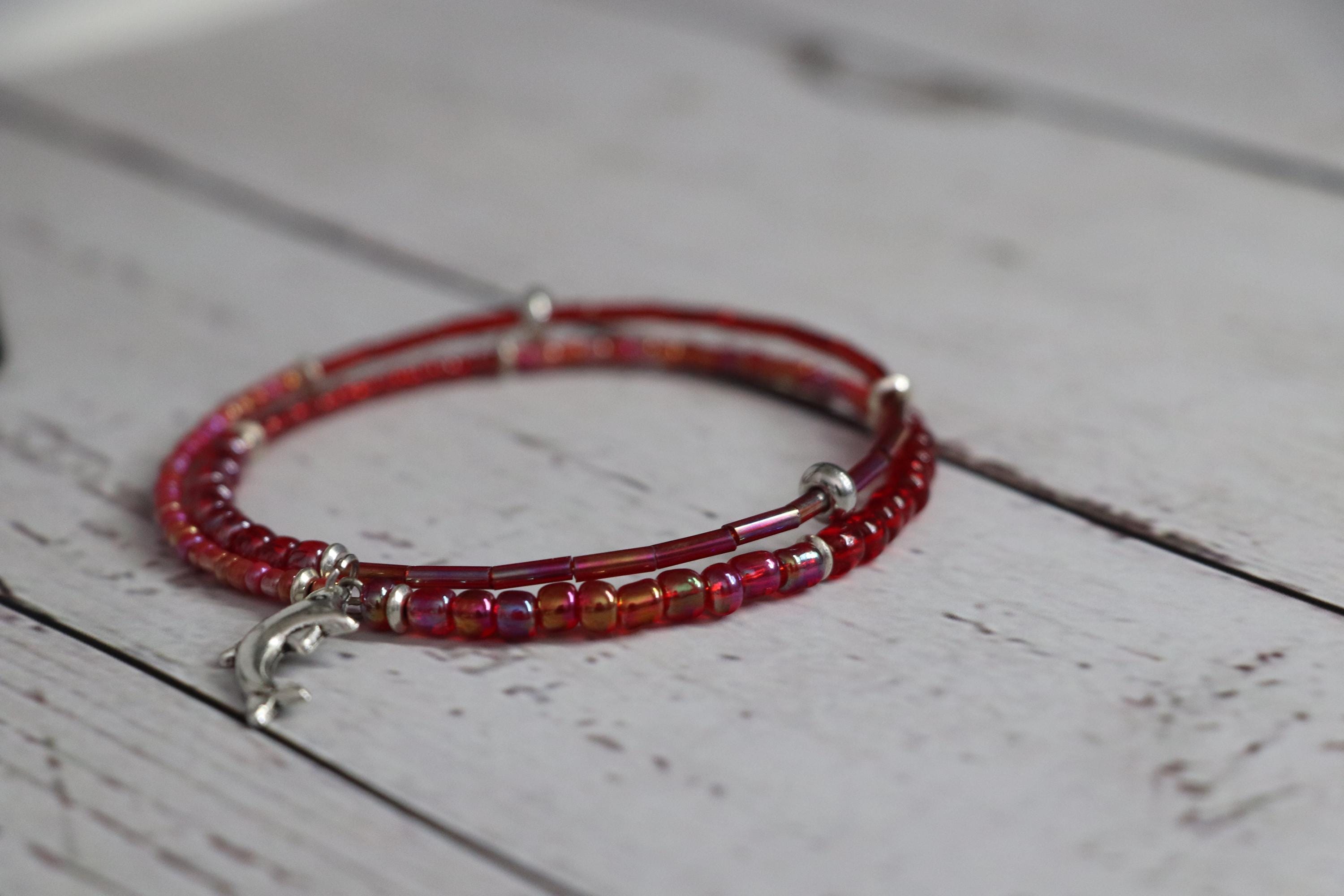 Red Love Triple Unisex Bracelet Set 010