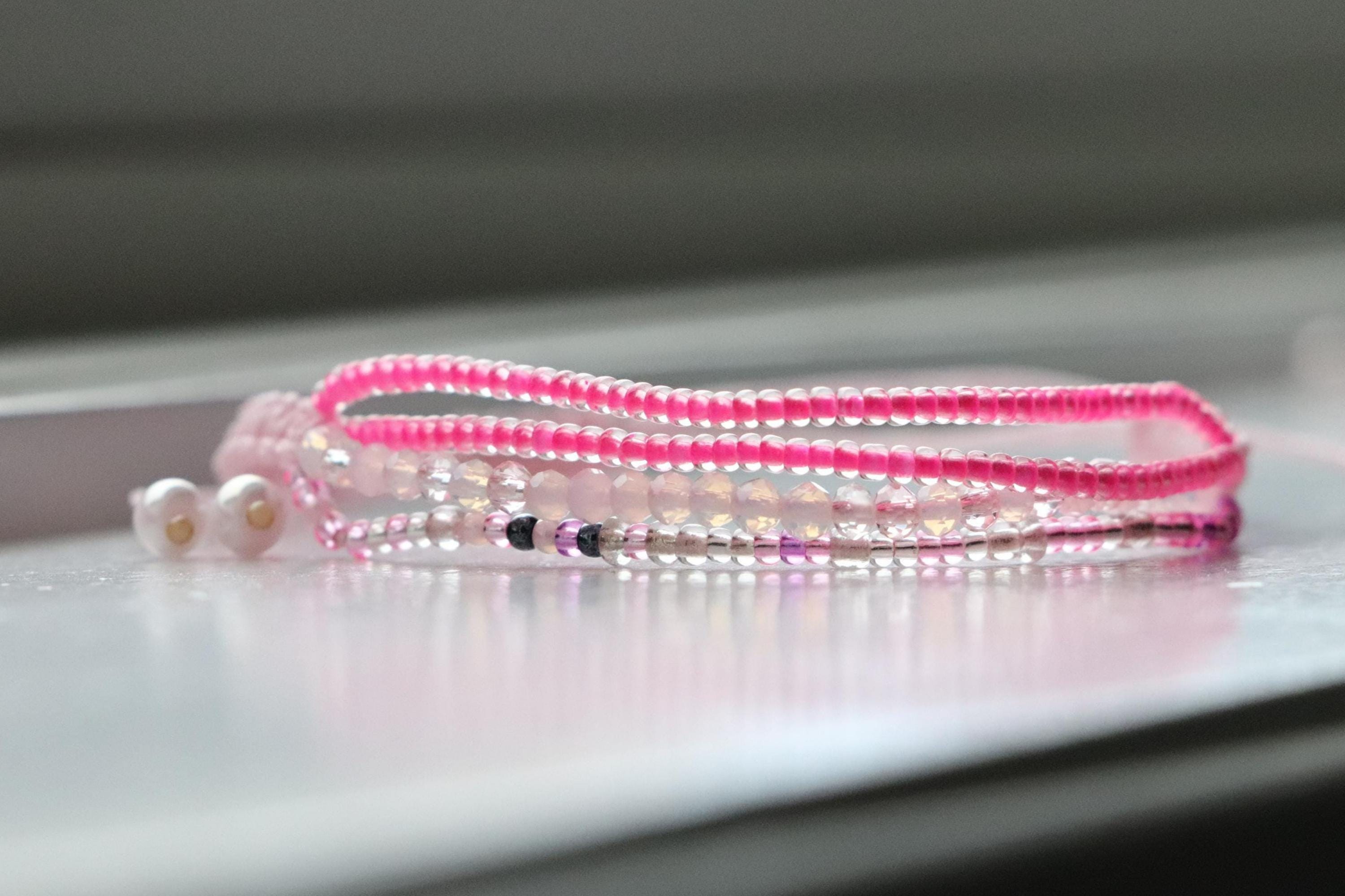 Soft Pink Bracelet Set