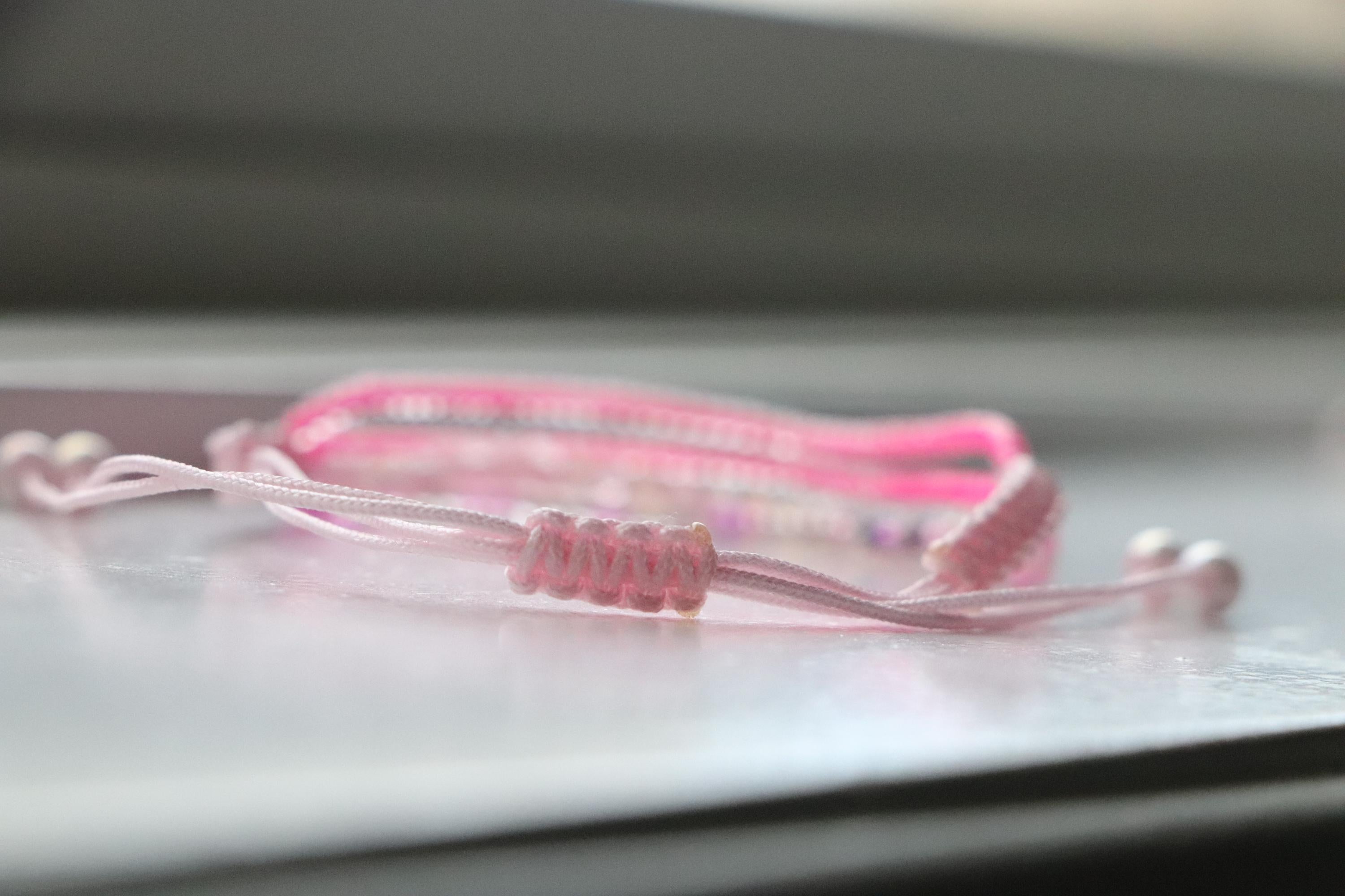 Soft Pink Bracelet Set