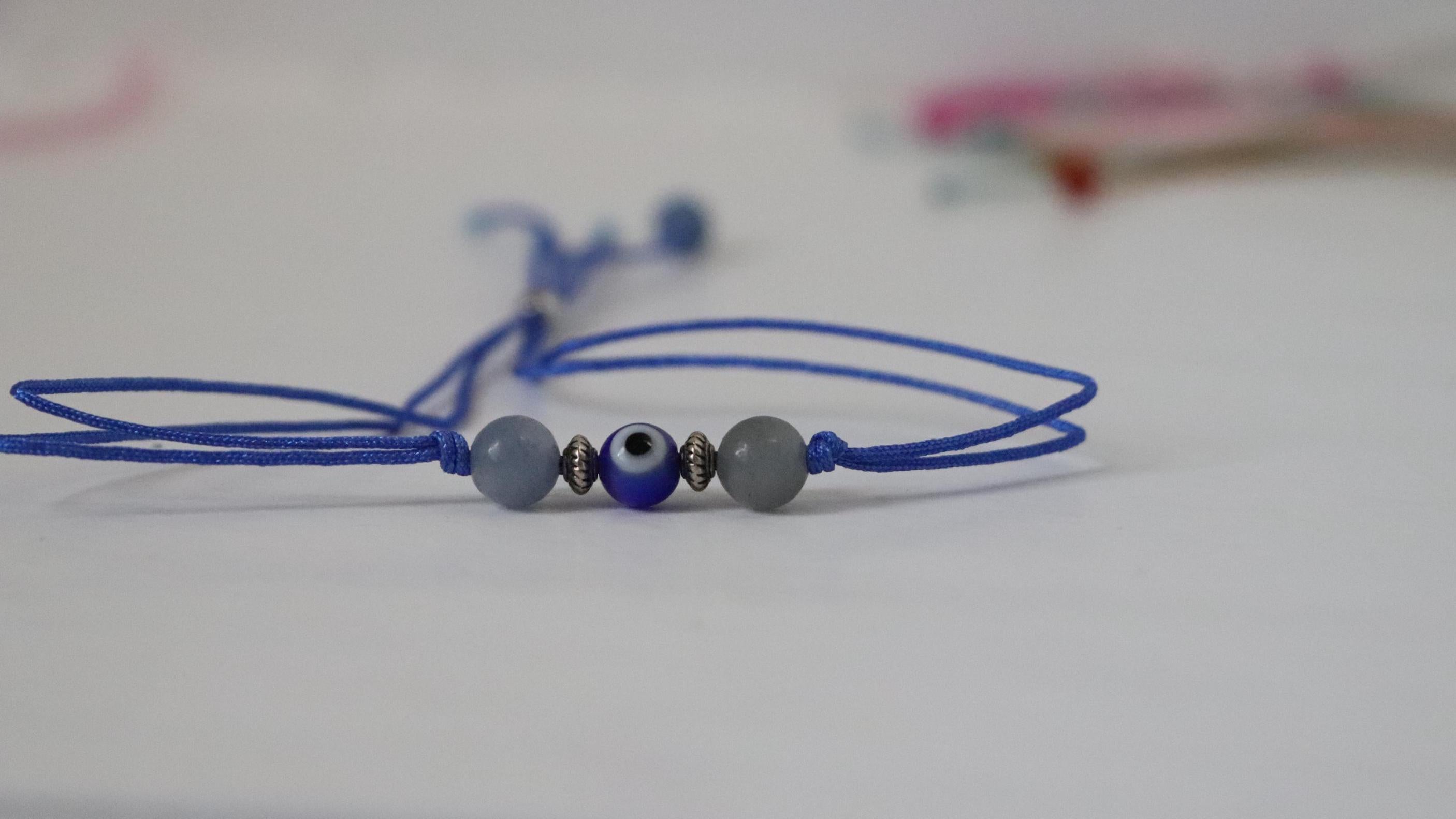 Triple Blue Unisex Bracelet Set 002