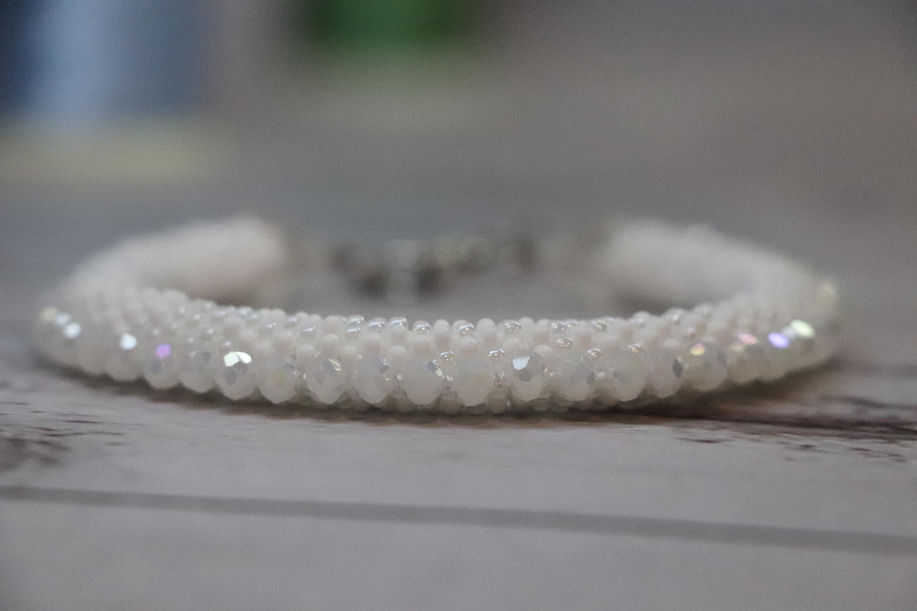 White Shiny Bracelet