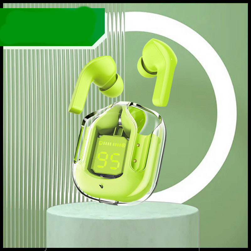 Transparent Bluetooth Earbuds – ENC Noise Cancelling Wireless Earphones