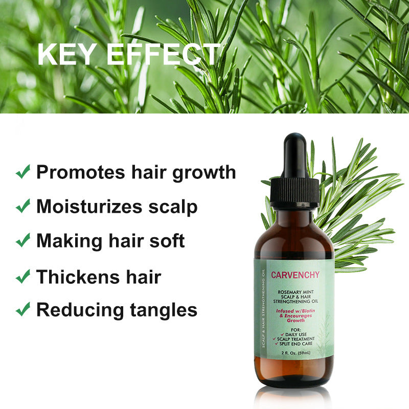Rosemary Hair Growth Oil – Scalp Strengthening & Hair Care Treatment