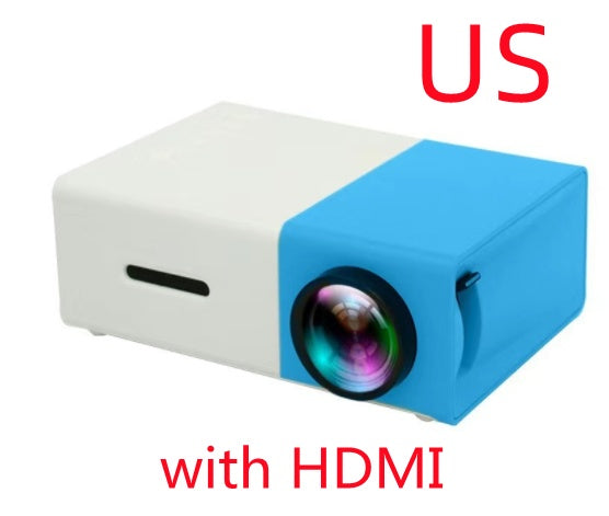 Portable Mini Projector – HD LED Home Theater Movie Projector with HDMI