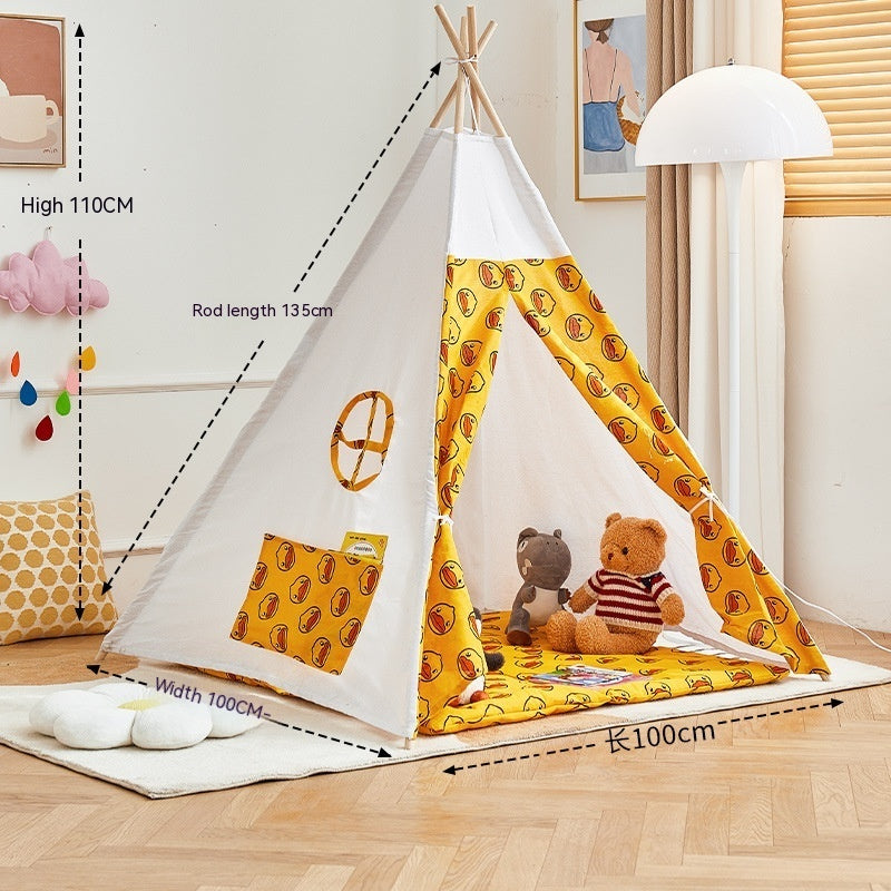 Kids Indoor Play Tent – Princess Castle Playhouse for Children