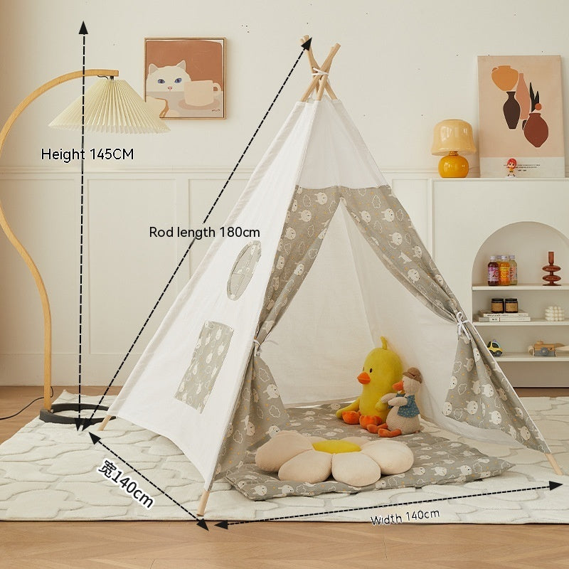 Kids Indoor Play Tent – Princess Castle Playhouse for Children