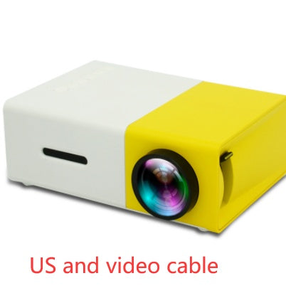 Portable Mini Projector – HD LED Home Theater Movie Projector with HDMI