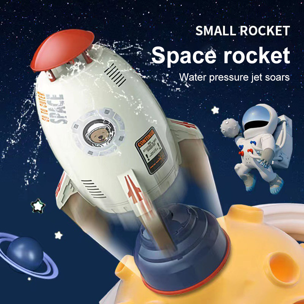 Kids Rocket Water Sprinkler Toy – Outdoor Garden Water Launch Toy