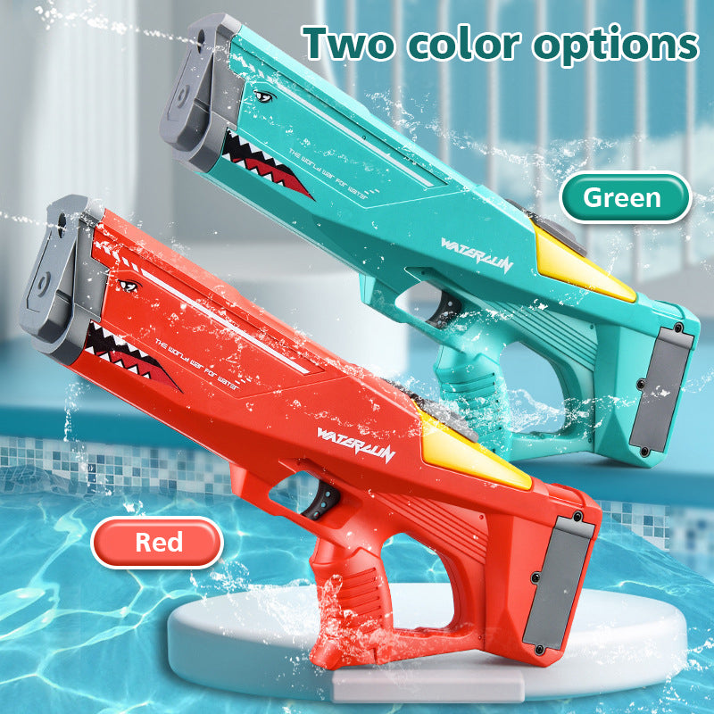 Shark Electric Water Gun for Kids – High Pressure Summer Water Blaster Toy