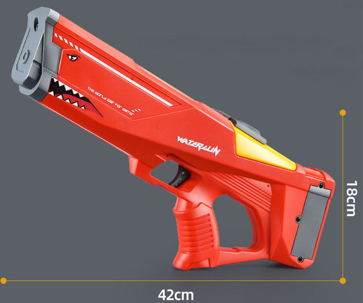 Shark Electric Water Gun for Kids – High Pressure Summer Water Blaster Toy