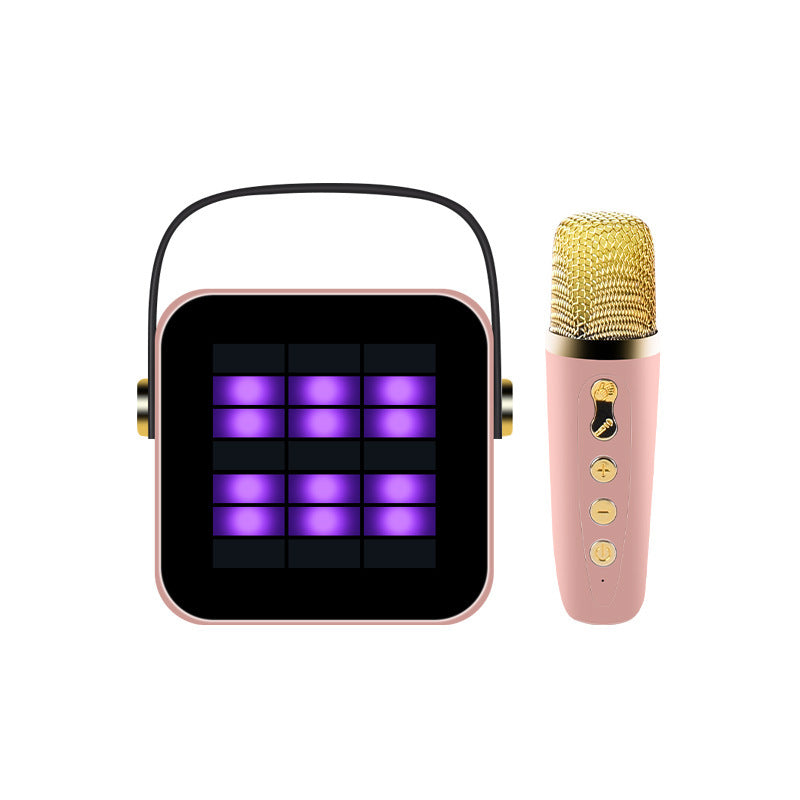 Bluetooth Karaoke Speaker with Wireless Microphone – Portable Music Party Speaker