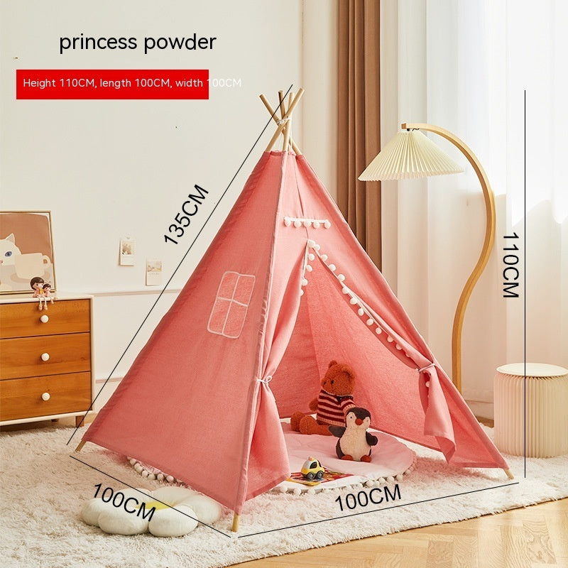 Kids Indoor Play Tent – Princess Castle Playhouse for Children