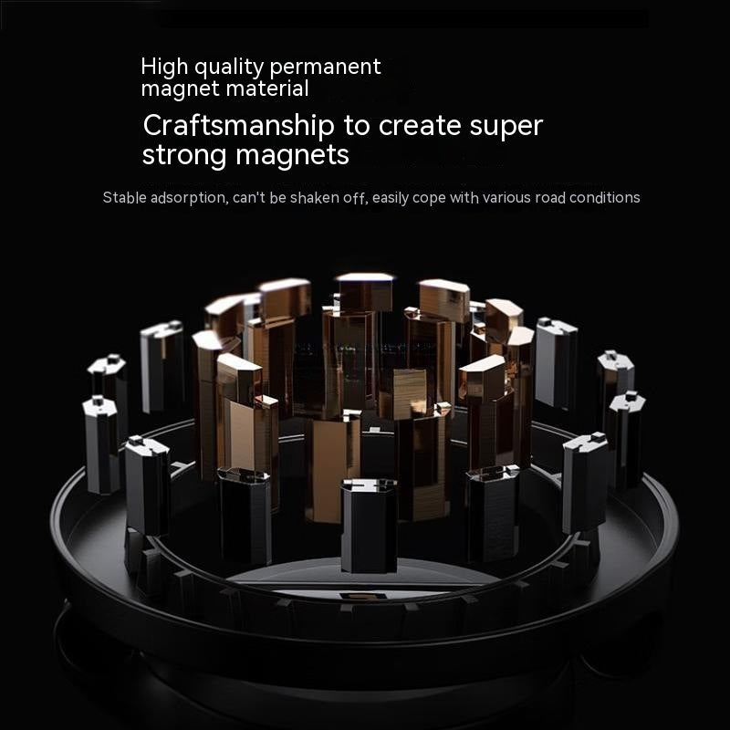 Magnetic Car Phone Mount – Foldable Dashboard Magnet Phone Holder