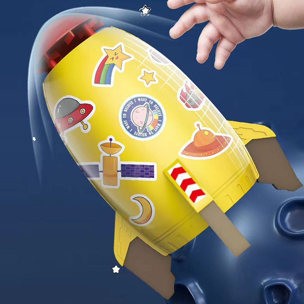 Kids Rocket Water Sprinkler Toy – Outdoor Garden Water Launch Toy
