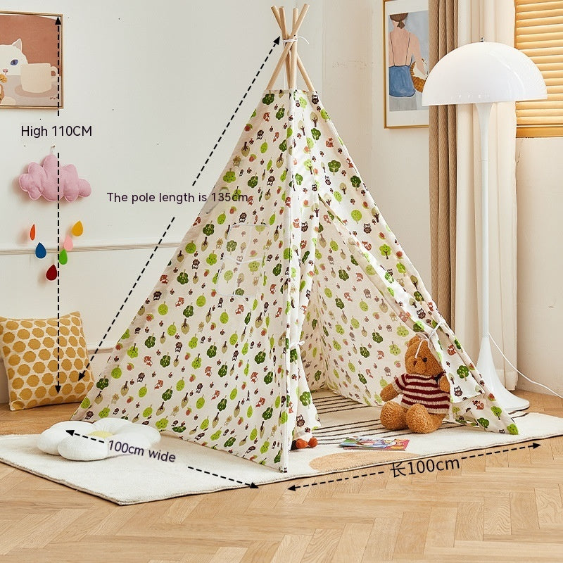 Kids Indoor Play Tent – Princess Castle Playhouse for Children