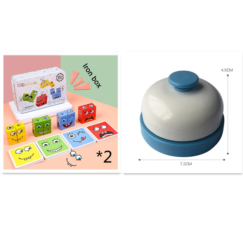 Face Change Puzzle Game for Kids – Educational Expression Matching Brain Toy