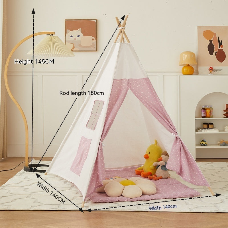 Kids Indoor Play Tent – Princess Castle Playhouse for Children