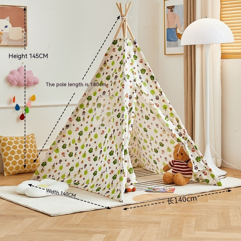 Kids Indoor Play Tent – Princess Castle Playhouse for Children