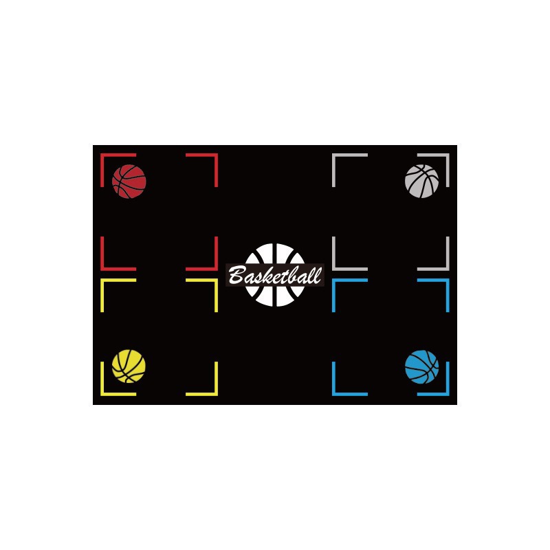 Kids Basketball Training Mat – Indoor Dribbling Footwork Practice Mat