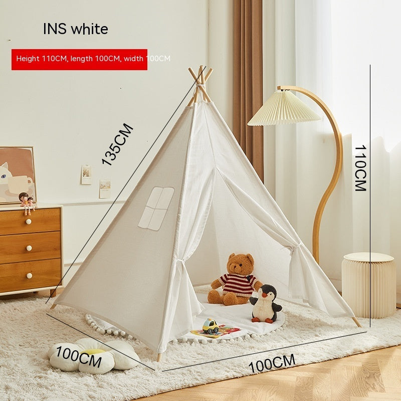 Kids Indoor Play Tent – Princess Castle Playhouse for Children