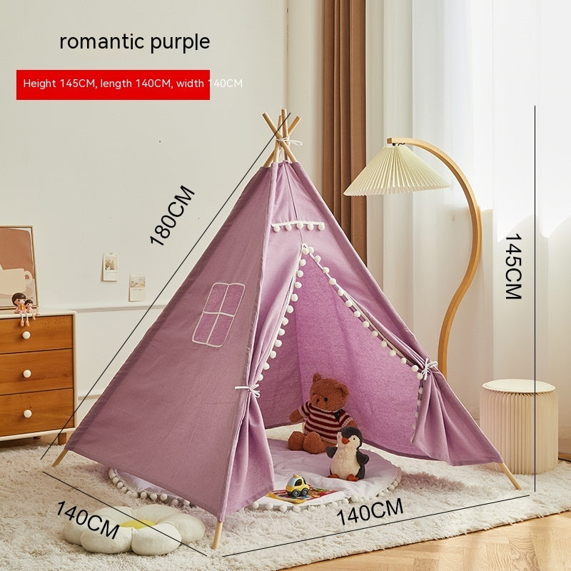 Kids Indoor Play Tent – Princess Castle Playhouse for Children
