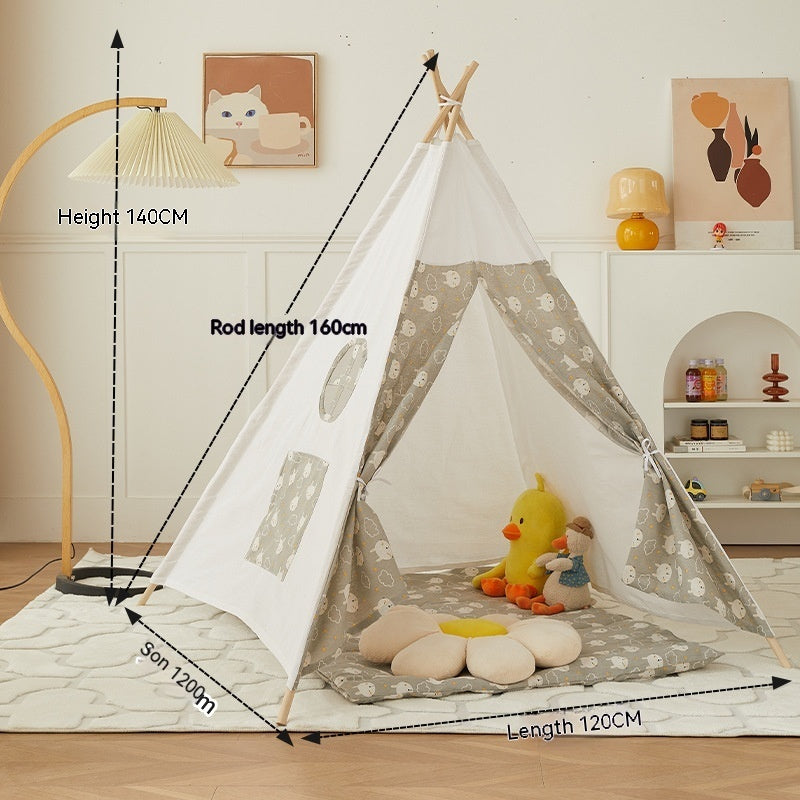 Kids Indoor Play Tent – Princess Castle Playhouse for Children