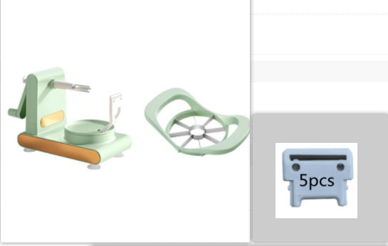 Manual Apple Peeler & Fruit Slicer – Hand Crank Vegetable Peeler Kitchen Gadget