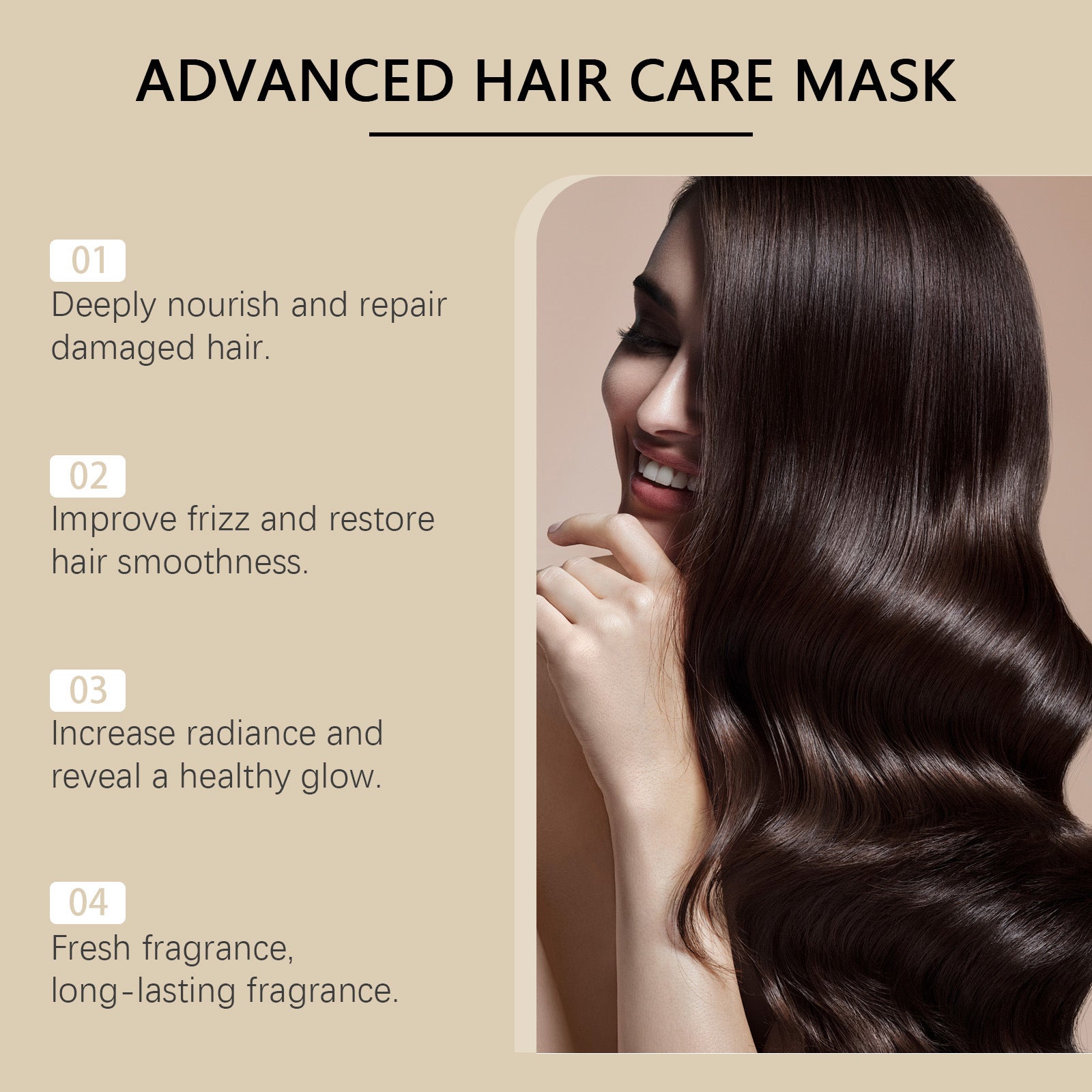 Advanced Nourishing Hair Mask – Deep Repair & Moisturizing Hair Treatment