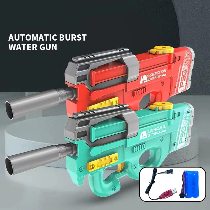 Shark Electric Water Gun for Kids – High Pressure Summer Water Blaster Toy