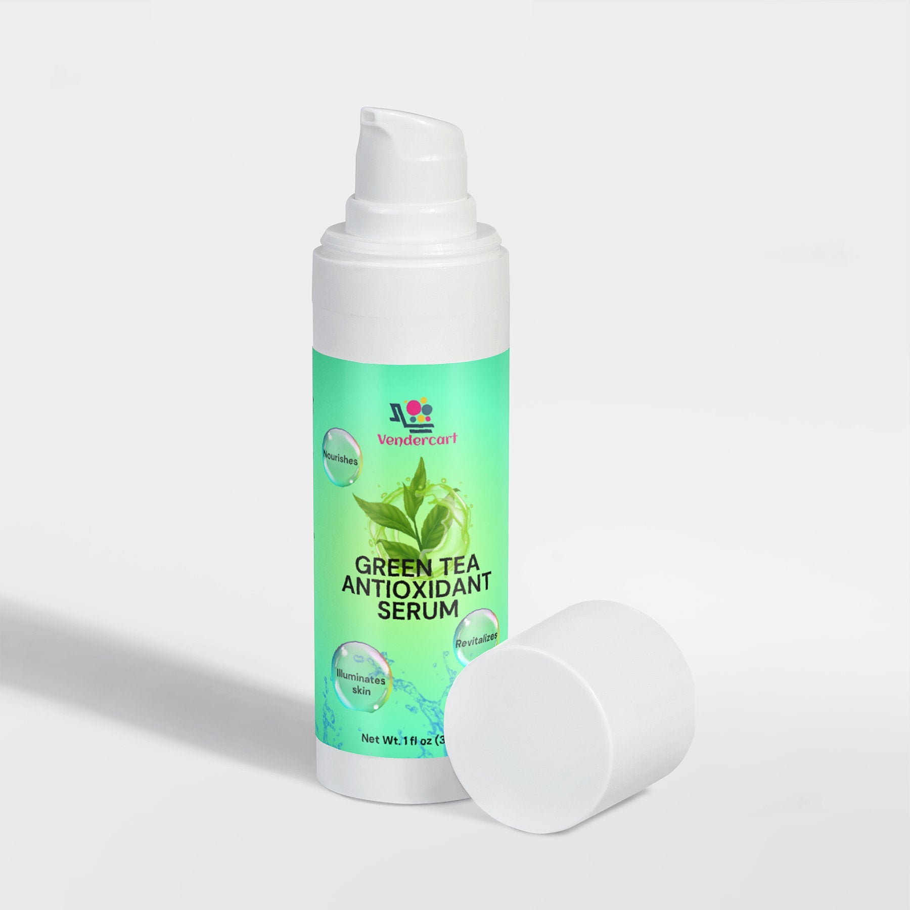 Green Tea Antioxidant Face Serum – Hydrating & Brightening Skin CareSkin