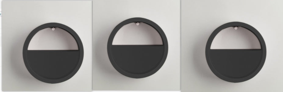 Round Wall Planter Vase – Modern Hanging Plant Pot Wall Decor