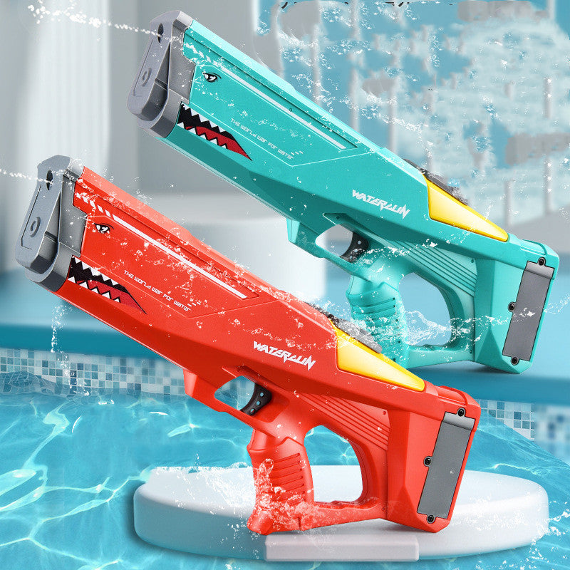 Shark Electric Water Gun for Kids – High Pressure Summer Water Blaster Toy