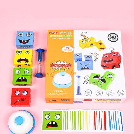 Face Change Puzzle Game for Kids – Educational Expression Matching Brain Toy