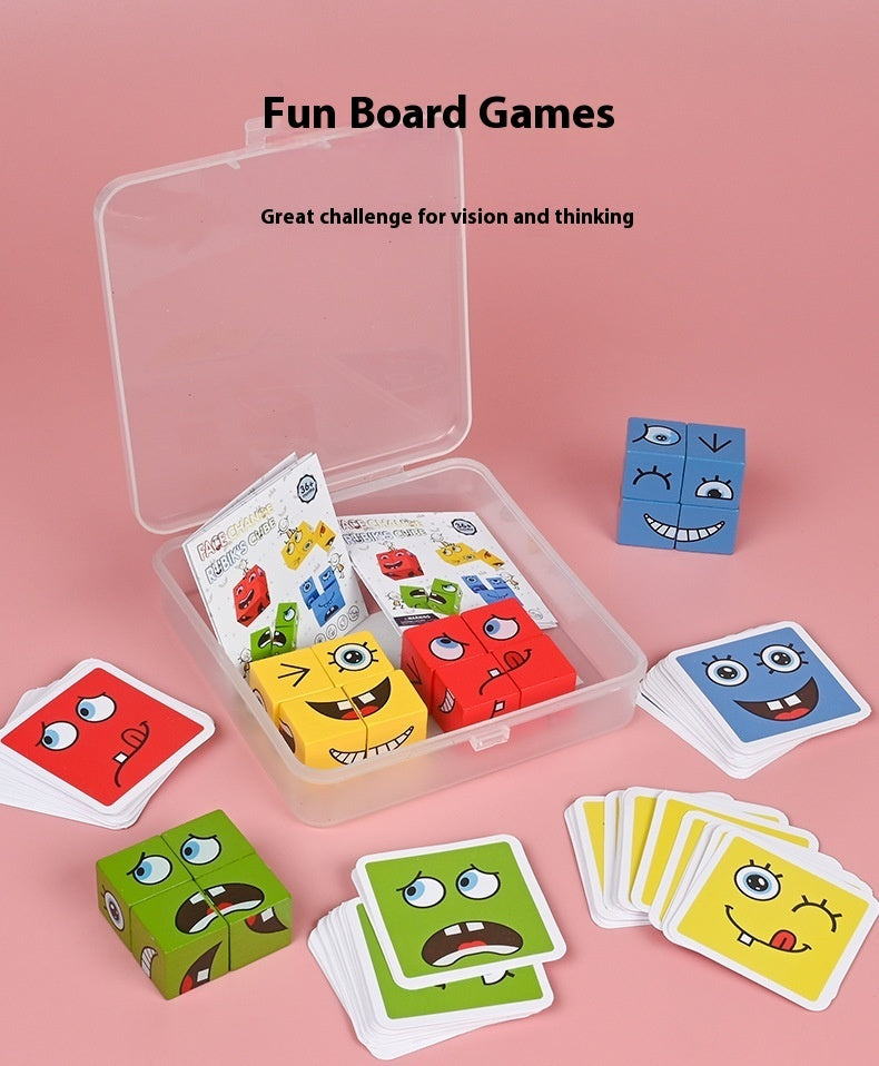 Face Change Puzzle Game for Kids – Educational Expression Matching Brain Toy